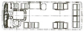 Габаритные размеры Hyundai County