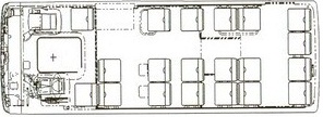 Габаритные размеры Hyundai County
